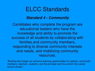 ELCC Standards