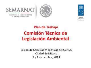 Plan de Trabajo Comisión Técnica de Legislación Ambiental