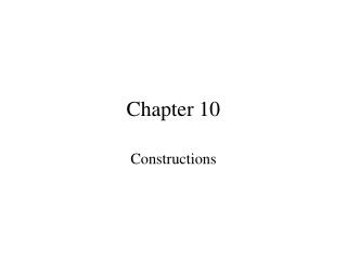 Chapter 10