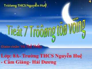 Tröôøng THCS Nguyễn Huệ