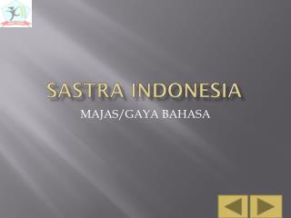 SASTRA INDONESIA