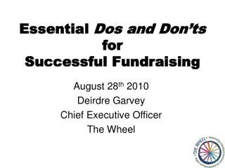 Essential Dos and Don’ts for Successful Fundraising
