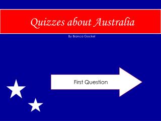 Quizzes about Australia