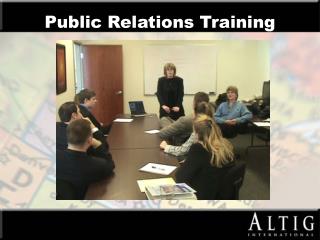 Public Relations Training