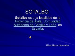 SOTALBO