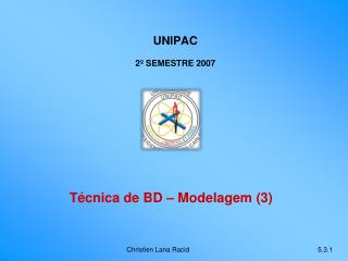 Técnica de BD – Modelagem (3)