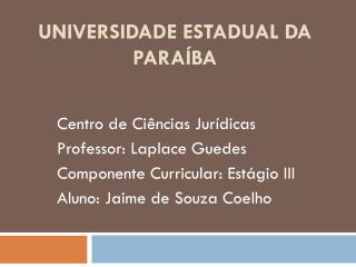 Universidade Estadual da Paraíba