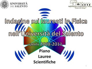Indagine sui laureati in Fisica nell’Università del Salento anni 2008-2011