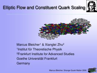 Elliptic Flow and Constituent Quark Scaling