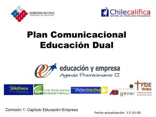 Plan Comunicacional Educación Dual