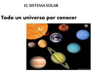 El sistema solar