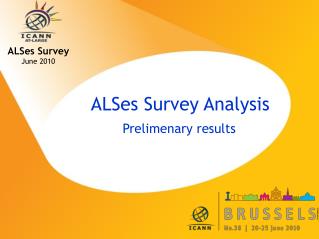 ALSes Survey Analysis