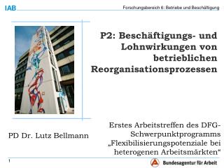 PD Dr. Lutz Bellmann