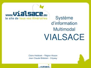 Système d’information Multimodal VIALSACE