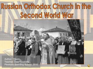 Russian Orthodox Church in the Second World War