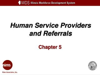 Human Service Providers and Referrals