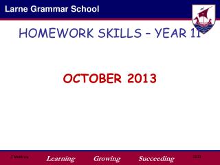 HOMEWORK SKILLS – YEAR 11