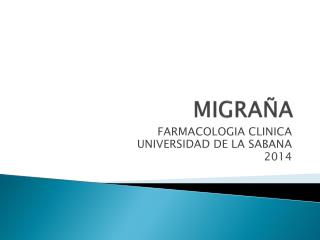 MIGRAÑA