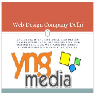 Web Design company Delhi