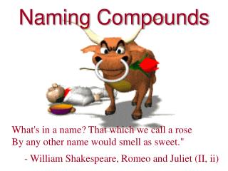 Naming Compounds