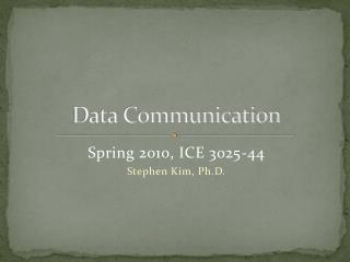 Data Communication