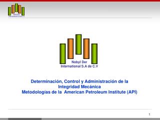 Determinación, Control y Administración de la Integridad Mecánica