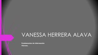 VANESSA HERRERA ALAVA