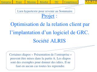 Lien hypertexte pour revenir au Sommaire.