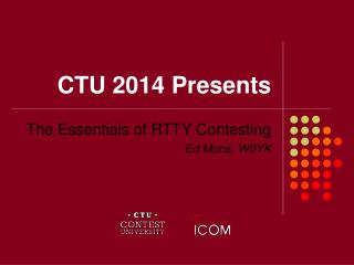 CTU 2014 Presents