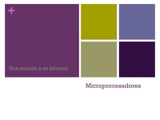 Microprocesadores