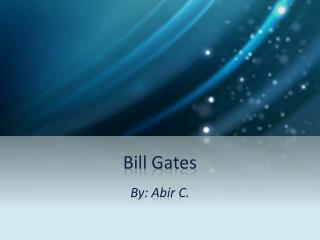 Bill Gates