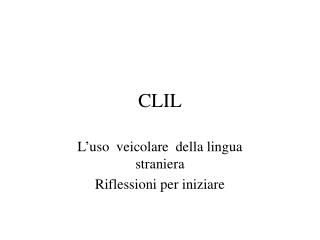 CLIL