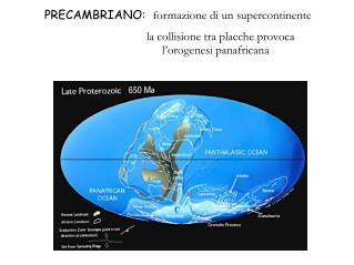 PRECAMBRIANO: formazione di un supercontinente