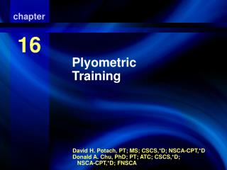 Plyometric Training