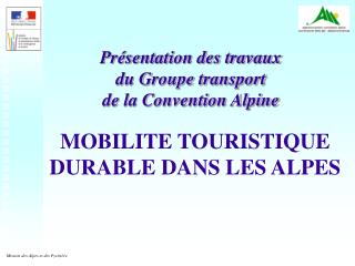 MOBILITE TOURISTIQUE DURABLE DANS LES ALPES