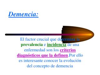 Demencia: