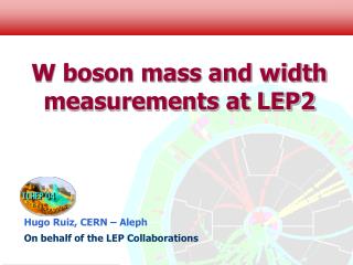 W boson mass and width measurements at LEP2