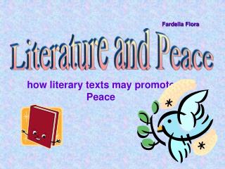 how literary texts may promote Peace