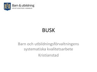 BUSK