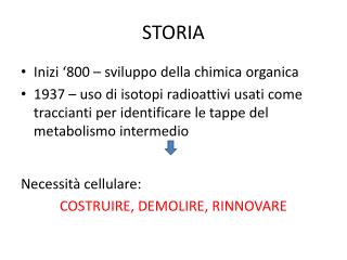 STORIA