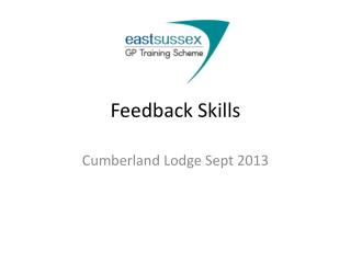 Feedback Skills