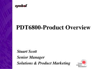 PDT6800-Product Overview