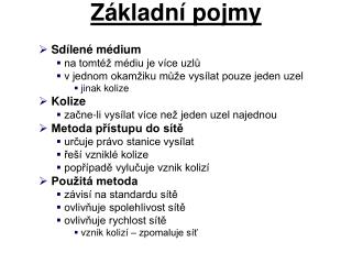 Základní pojmy