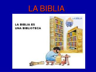 LA BIBLIA