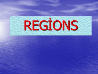 REG İ ONS