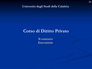 Università degli Studi della Calabria