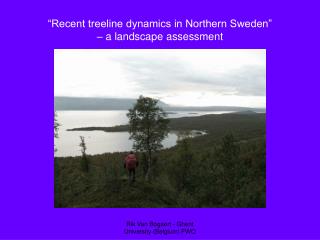 “Recent treeline dynamics in Northern Sweden” – a landscape assessment