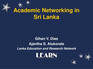 Academic Networking in Sri Lanka