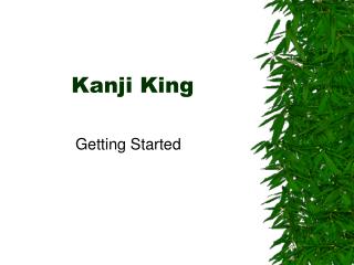 Kanji King