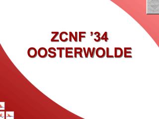 ZCNF ’34 OOSTERWOLDE
